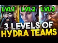 Building 3 LEVELS of HYDRA TEAM Raid Shadow Legends