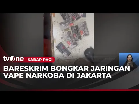 Rokok Elektrik Mengandung Narkotika Diamankan Polisi dalam Penggerebekan Apartemen di Jatinegara
