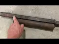 JD568 round baler broken chain drive shaft