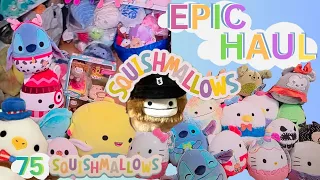 Huge Epic Squishmallow Haul With 75 Squishmallows Including Lots of Bigfoot Plush