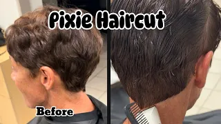 Pixie Haircut Refreshed