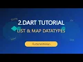 Dart Fundamentals Mastering Lists Maps for Beginners flutterwithalan