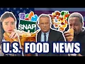 U S Food News of the Week NEW Food Pyramid McRib LAWSUIT SNAP Sugar Cuts