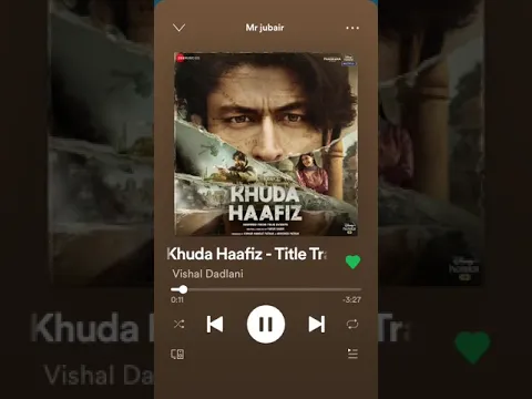 Download MP3 Khuda hafiz mp3 song