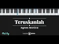 Download Lagu Teruskanlah - Agnes Monica (KARAOKE PIANO - MALE KEY)