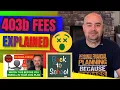 403b Fees Explained Are 403 b Annuities good retirement plans