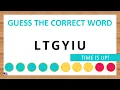 Guess the Correct Word Unscramble in Record Time 6 Letters Agent Quiz
