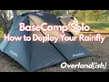Overlandish Basecamp Solo Rainfly - Installation Guide Setup Tips All-Weather Protection