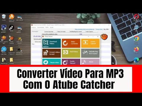 Download MP3 Como Converter Video Para MP3 Com o Atube Catcher | converter video em mp3