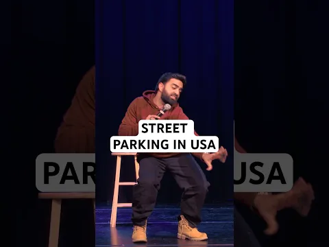 Street Parking in USA tougher than getting your wife to admit that she’s wrong! #standupcomedy