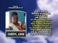 Cheryl John Short Obituary