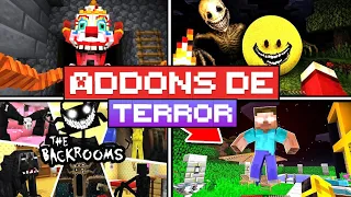 The 4 BEST HORROR Addons for MCPE 26 X TERRIFYING Addons for MCPE
