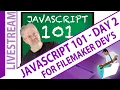 Javascript 101 in FileMaker with Leland Long Day 2 - Claris FileMaker Javascript 101 Day 2