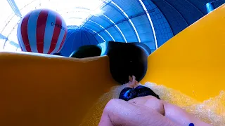 Tropical Islands Double Racer right Waterslide