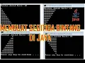 Membuat beberapa bentuk segitiga bintang di JAVA