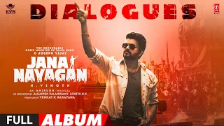 Jana Nayagan - Dialogues Full Album | Thalapathy Vijay,Pooja Hegde | Anirudh Ravichander | H Vinoth