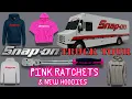 Snap On Pink Ratchet and New Hoodies