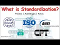 What is Standardization Definition Process Areas of Standardization