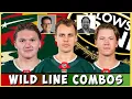 RUSSO on FOTR Minnesota Wild Line Combos Kaprizov Boldy Line STACK or balanced depth chart