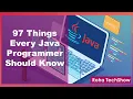 97 things every Java Programmer should know