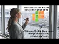 Two Questions About Building Consensus JobSearchTV com