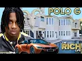 Polo G The Rich Life Mansion BMW Car Collection Baphomet Chain and More