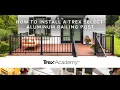 How to Install a Trex Select Aluminum Railing Post Trex Academy