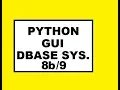 Python GUI Dbase Sys 8b 9