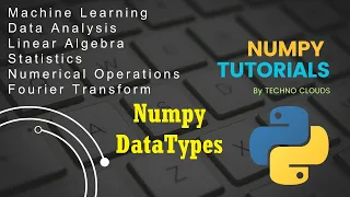 Numpy data types Numpy Tutorials