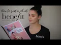Benefit Cosmetics Job Interview Cover Starter Kit