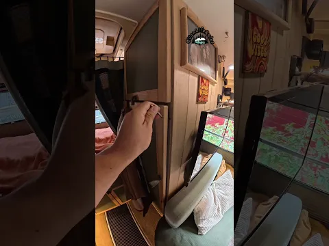 They bought a retired yellow school bus and turned it into an off-grid cabin on wheels