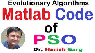 Matlab Code of PSO Step by Step Explanation