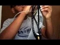 Super Power stringing part 1 9 diamond triangle top string