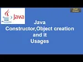 20 Java Tutorial Java Constructor and Object creation and it usages Zest Prime