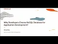 Why Do Developers Choose Oracle NoSQL Database for Application Development