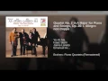 Piano Quartet No. 2 in A Major, Op. 26: I. Allegro non troppo