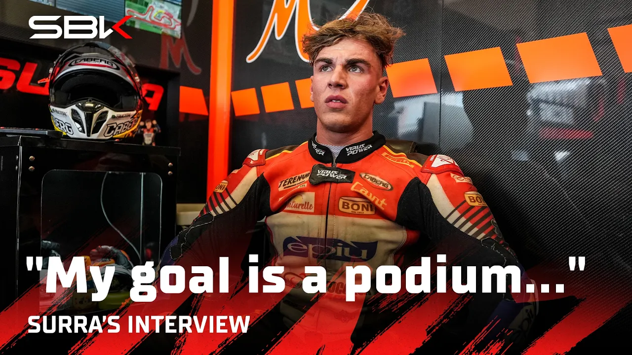 FULL INTERVIEW 🎙️: Surra sets his expectations high ahead of Race 1 👀 | 2026 #ItalianWorldSBK 🇮🇹