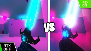 playing arsenal with rtx on 