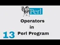Perl Script Basic Tutorial 13 Arithmetic Operator