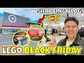 INSANE Black Friday LEGO Shopping Vlog LEGO Store Target Walmart Toys R Us