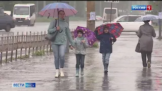 На Омск снова надвигается шторм