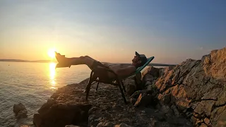 Робинзоны острова КРК. Пеший поход.