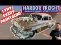 I BOUGHT EVERY PAINT GUN AT HARBOR FREIGHT BUDGET FRIENDLY TO PROFESSIONAL QUALITY PATINA RAT ROD