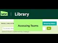 How to Log In to MyVCC and Access Teams