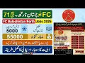 FC Balochistan North Batch 71 Jobs 2026 How To Apply Online