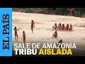 PERU Indigenas Mashco Piro salen de la Amazonia en busca de comida EL PAIS