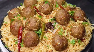 Sabse Tasty Kofta Pulao Aise Banae Khane Wala Hath Na Rok Pae | Mutton Kofta Yakhni Pulao Recipe