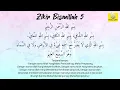 Download Lagu Zikir - Bismillah 5 (100 kali) by Bazli UNIC