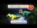 Jurassic World Alive x Mattel I Cryolophosaurus and Stomatosuchus Trailer