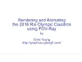 Rendering and Animating the 2016 Rio Olympic Cauldron using POV-Ray